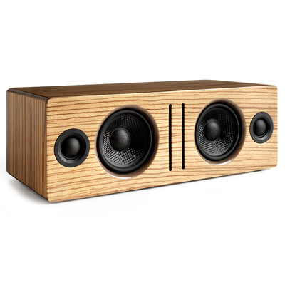 

Акустический двигатель (Audioengine) B2-ZBR Advanced Desktop Bluetooth Speaker Zebra Wooden