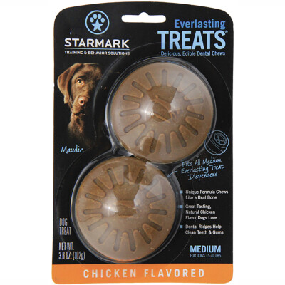 

Starmark dog molar snack toy middle size chicken flavor