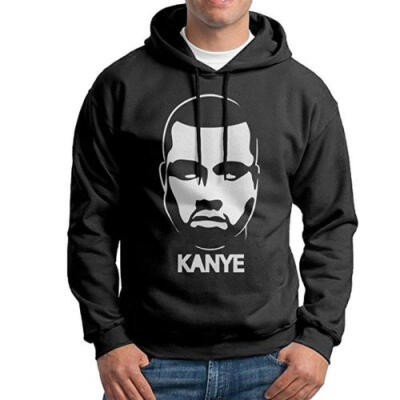 

Hooded KANYE Black Sweatshirt Men Women Pullover Hoodie Cotton Top US Seller