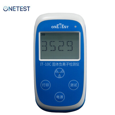 

Portable solid negative oxygen ion detector IT-10c