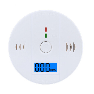 

Carbon monoxide alarm household furnace honeycomb smoke detector CO blue smoke detection LCD display alarm