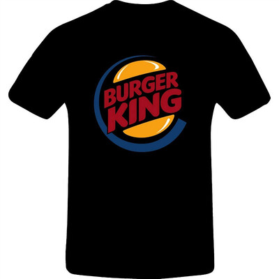 

Burger King Best Quality Custom Tshirt BLACK