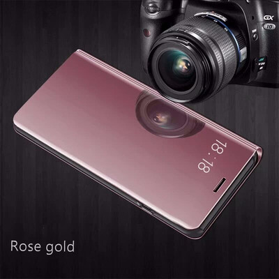 

Goowiiz Phone Case For Xiaomi Mi 88 SeMax 3Pocophone F1Poco F1 Luxury Slim Mirror Flip Shell Stand Leather Smart Cover