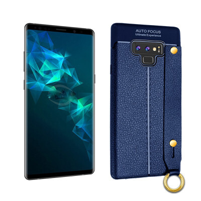 

Goowiiz Phone Case For Samsung Galaxy S9S9 PlusNote 9G965 Fashion Leather PU Pattern TPU Soft Wristband Bracket