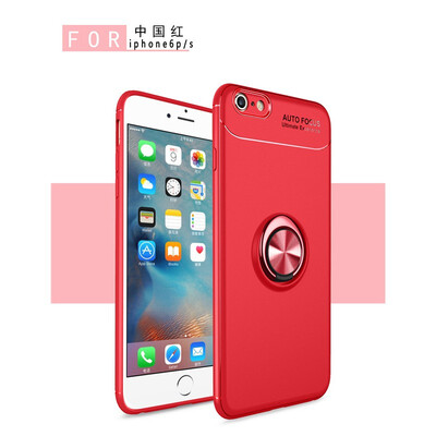 

Fivice iphone 6 case TPU metal ring shell magnetic bracket soft shell