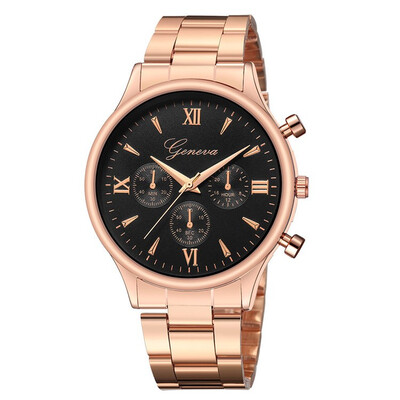 

GENEVA quartz watch 532 Roman numerals