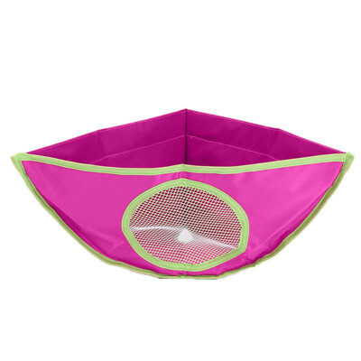 

MyMei Pocket Bag Storage Net suction cup waterproof Triangle Shopping For Baby Bath Toy
