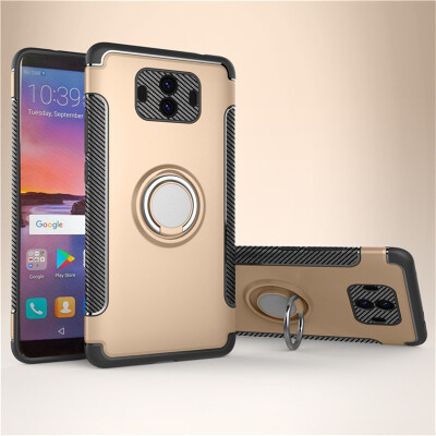 

Fivice Huawei Mate 10 case PC metal ring shell magnetic car bracket TPU phone case