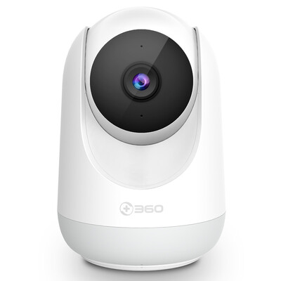 

360 D806 PTZ Standard Edition 1080P Network wifi Home Monitoring HD Camera Infrared Night Vision Two-way Call Mother&Child Monitoring 360 Degrees Rotation Monitoring White