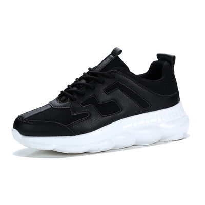 

Mens Shoes Sports Casual Shoes Breathable Running Shoes Fashion Sneakers Black White Red Size 39-44