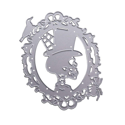 

UpperX Metal Cutting Dies For Halloween Skull Scrapbooking Steel Craft Die Cut Creative Stamp Embossing Cards Stencil