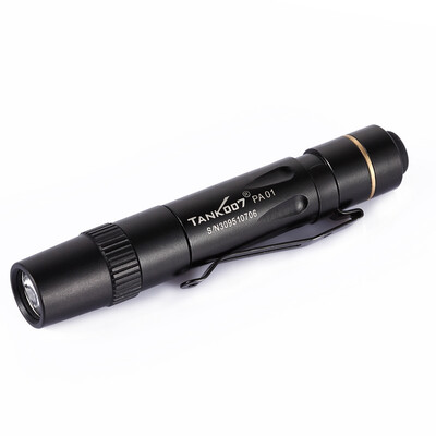 

TANK007 PA01 Pen Cap Type AAA Flashlight