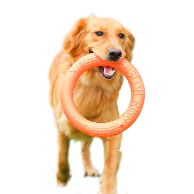 

Huayuan pets hoopet dog toy pet pull ring molar tooth cleaning toy large dog side animal labrador interactive training toy