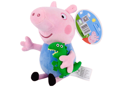

Pig Pepper Peppa Pig children plush toys series 19cm George dinosaurs