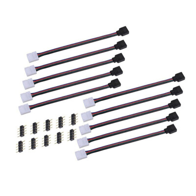 

KWB LED 5050 RGB Strip Light Connector 4 Pin Conductor 10 mm Wide Strip to