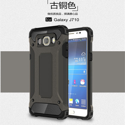 

Fivice Samsung Galaxy J7 2016J710 case Luxury Silicone Diamond Armor PC Hard Shell Phone Case