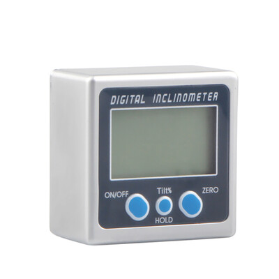 

Digital Inclinometer 0-360° Electronic Protractor Plastic Shell Digital Bevel Box Angle Gauge Meter Magnets Base
