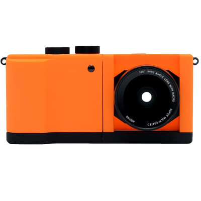 

(KOZIRO) CM-3 single-lens mobile phone set (orange)) think of music rabbit cage (iphone6Splus / Apple millet Samsung Huawei wide-angle macro)