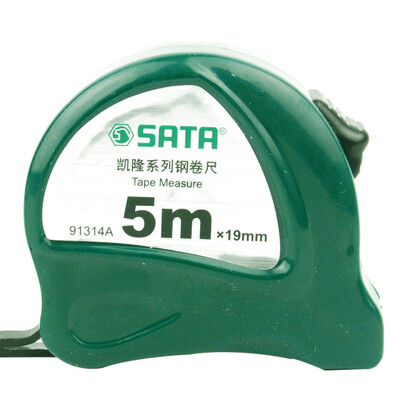 

World (SATA) 91314A Серия Kailong из 5-миллиметрового стального ленточного измерительного инструмента для измерения линейки линейки 5mx19mm