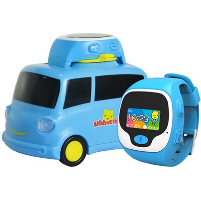 

Youbie (ubbie) magic watch car version of the mobile charge outside the expansion speaker car base + can learn to call the location of the child phone watch blue