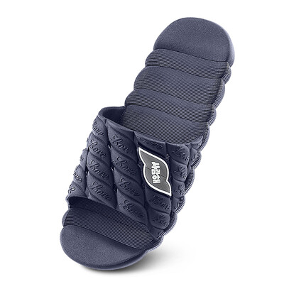 

Jingdong supermarket Royal music men&women models comfortable non-slip slippers YT9005 dark blue 4445 yards