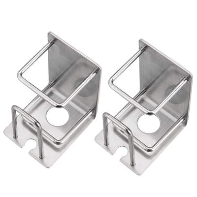 

UpperX Cup HolderSelf Adhesive 304 Stainless Steel Toothbrush Cup HolderWall Mounted Bathroom Toothbrush Holder