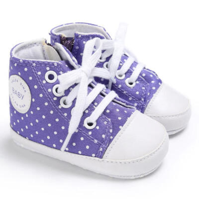 

Infant Baby Boy Girl Soft Sole Crib Shoes Cotton Sneaker Newborn to 18 Months US