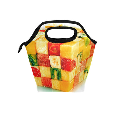 

Insulated Lunch Tote Bag 557503 Travel Picnic Lunch Handbags Portable Zipper Lunch Bag Box