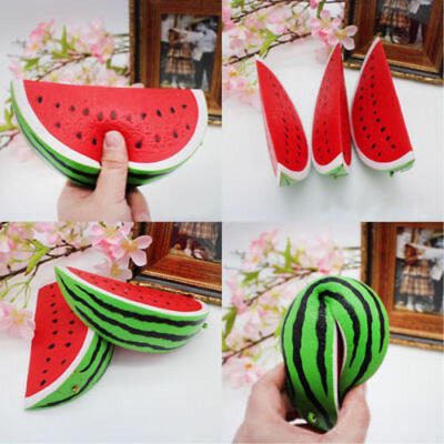 

Jumbo Watermelon Colorful Slow Rising Cute Kids Squeeze Toy Pressure Relief Soft