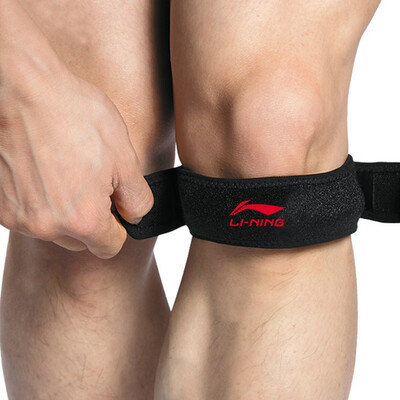 

Li Ning single fixed patella pressure band AQAH164-1 single only black uniform