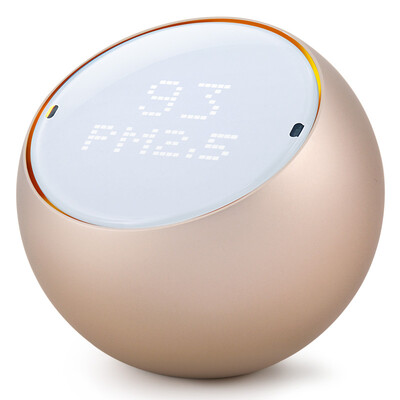 

Air powder AIRNUT 1S intelligent air quality detector carbon dioxide PM25 haze temperature&humidity home detection monitor Jingdong micro-joint gold