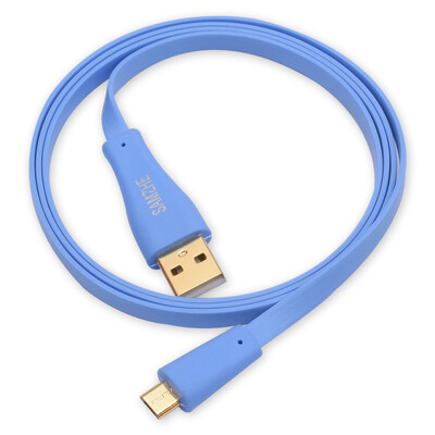 

Shanze (SAMZHE) QSC-601 плоских тонких гальванических данные USB Micro / зарядный кабель Samsung / телефонный кабель, как HTC Orange 1 м