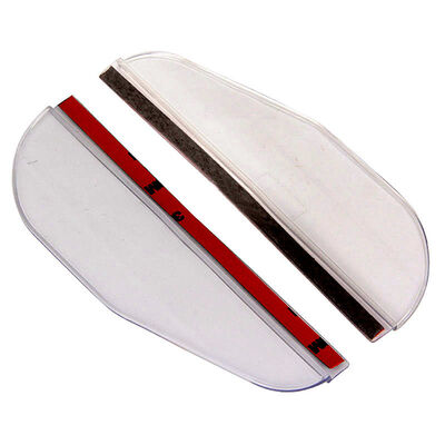 

Fun car rearview mirror rain eyebrow general type rain visor 2 piece transparent color 3M double-sided adhesive paste type mirror mirror flashing board