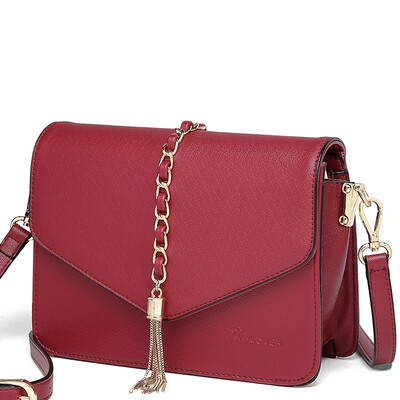 

PLOVER ladies shoulder bag trendy bag hit the atmosphere atmospheric packet diagonal handbags P16302L204 black white
