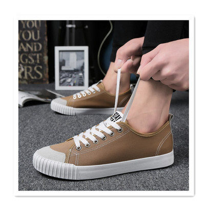 

Summer canvas shoes breathable wild casual canvas shoes breathable youth trend lazy shoes