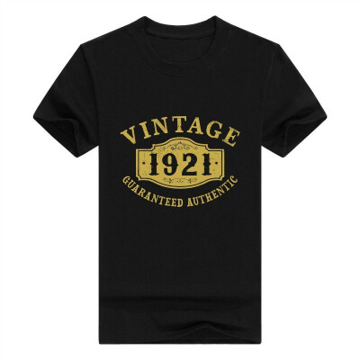 

1921 Authentic 97 Years Old 97th B-Day Birthday Gift Mens T-Shirt