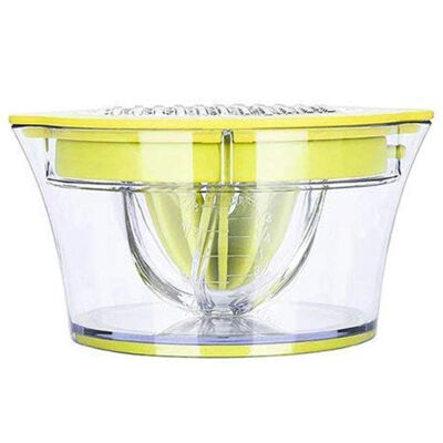 

UpperX Citrus Juicer Lemon Orange Juicer Manual Hand Squeezer With Built-In Measuring Cup And Grater