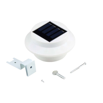 

Solar Power Powered Outdoor Garden Light Gutter Fence LED Wall With Bracket