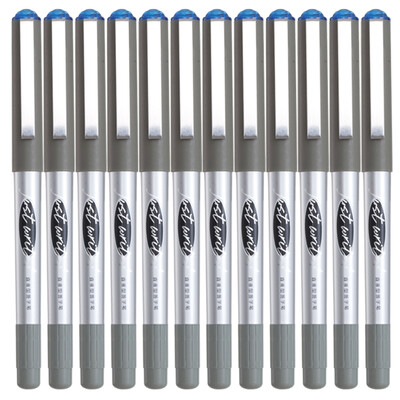 

COMIX RP601 syringe straight-type signature pen pen pen pen 05mm 12 loaded blue