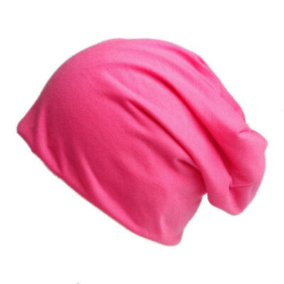 

New Women Mens Knitted Winter Warm Oversized Ski Slouch Hat Cap Baggy Beanies UK