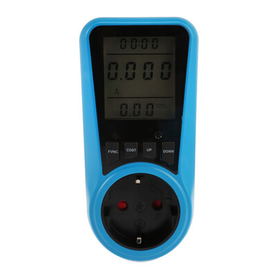 

Digital Power Meter Energy Meter Plug-in Socket Electric Monitor Meter LCD Socket Household Measuring Socket Analyzer