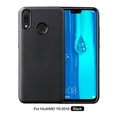 

Goowiiz Phone Case For Huawei Mate 20 LiteY9 2019Honor 9 Plus Luxury Ultra-thin Carbon Fiber Soft Silicone Complete protection