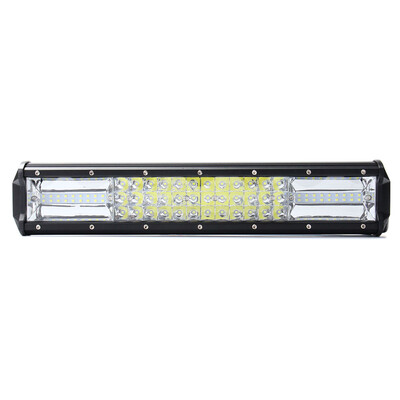 

16 Inch 432W Waterproof Tri-row 7D LED Work Light Bar Spot Flood Combo Offroad SUV Truck