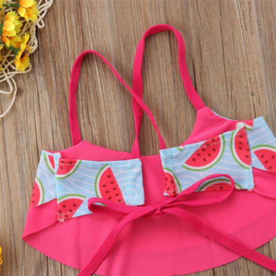 

Canis Kids Baby Girl Tankini Bikini Set Swimwear Swimsuit Bathing Suit Beachwear