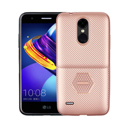 

Goowiiz Phone Case For LG K8 2018K9K7IX230Q6Q6 PlusQ6 Mini Luxury Ultra-thin Carbon Fiber Soft Silicone Complete protection