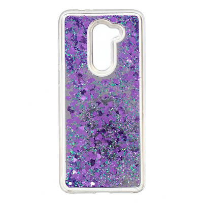 

Fecoprior Back Cover For Alcatel 3X 5058I Case Mirror Glitter Liquid Quicksand Shining Dynamic Fundas Coque Celulars Capa