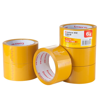 

COMIX 6 Pack 48mm 60Y 546 Beige Strong Sticky Tape Adhesive Stationery JH4806-6