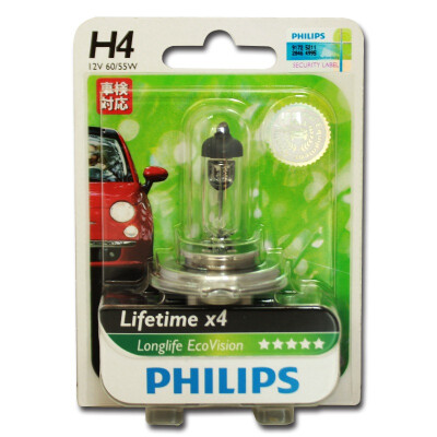 

Philips EcoVision Car Halogen Headlight 3100K Quadrupled Longlife 1PC H1 H4 H7 12V 55W Update ECO Simple Click Vehicle Headbulb