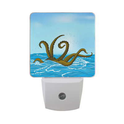 

ALAZA LED Night Light With Smart Dusk To Dawn SensorOctopus Plug In Night Light