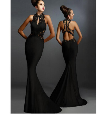 

luxury mermaid dress long evening dress sequins formal prom dress gown